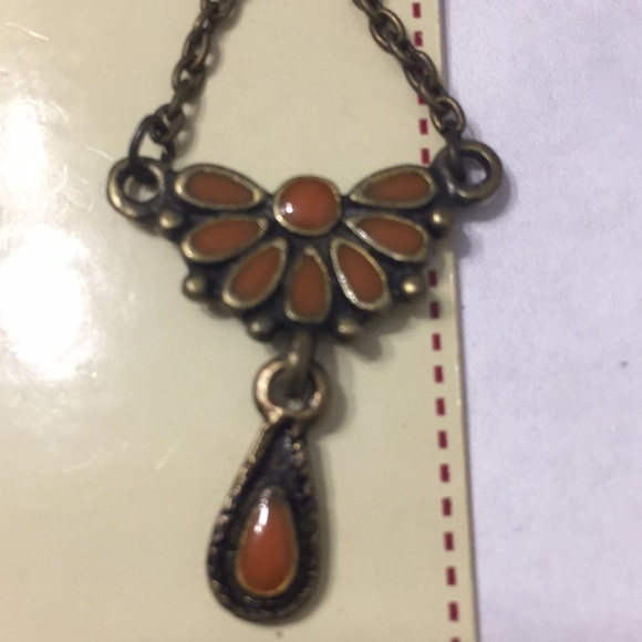 Brown Bohemian  Dangle Earrings - Picture 2 of 4